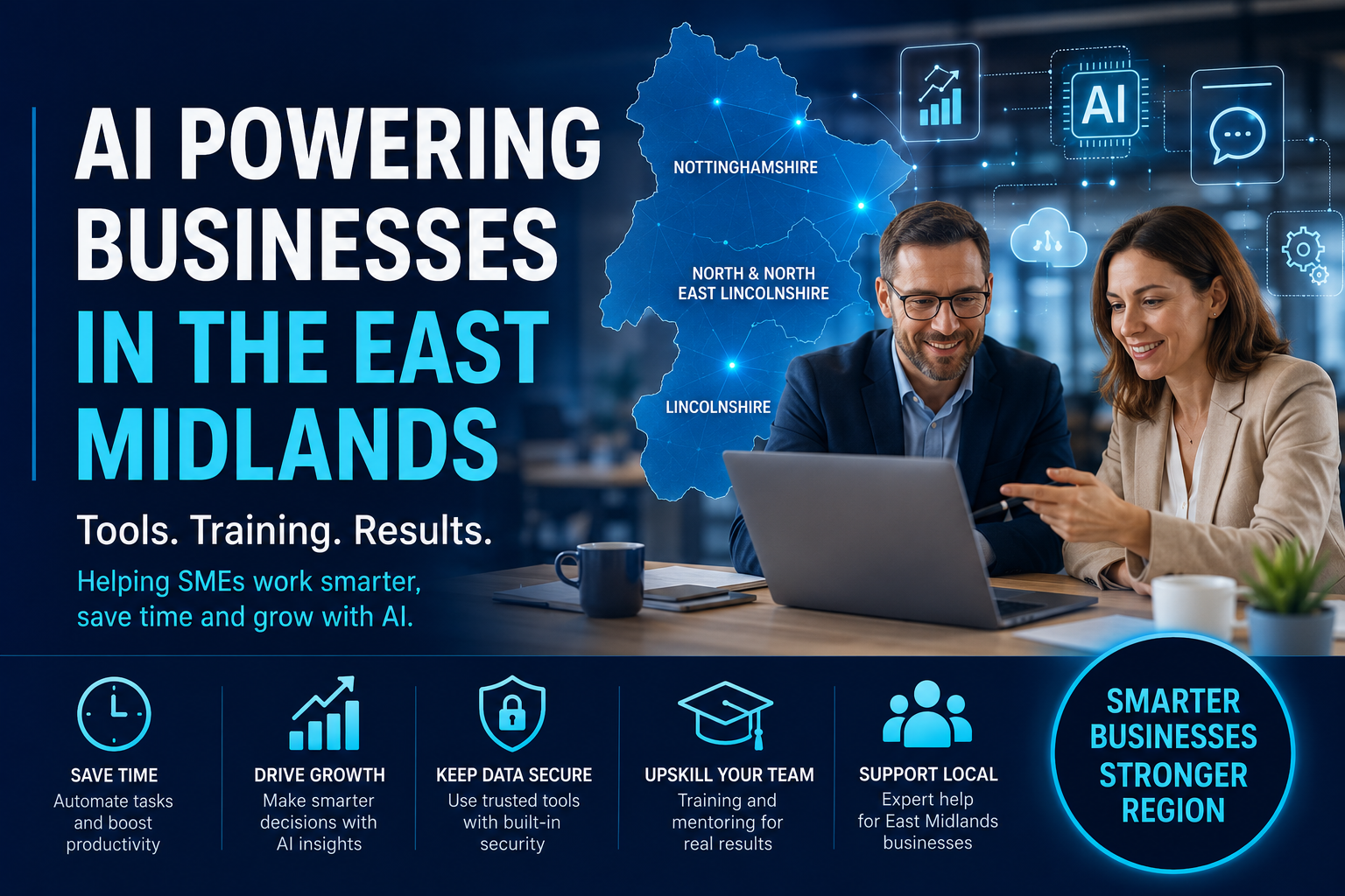 AI Use in UK Businesses — Mentoring, Training and Tools